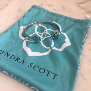 Kendra Scott Silver Pinch Cuff Brinkley Bracelet